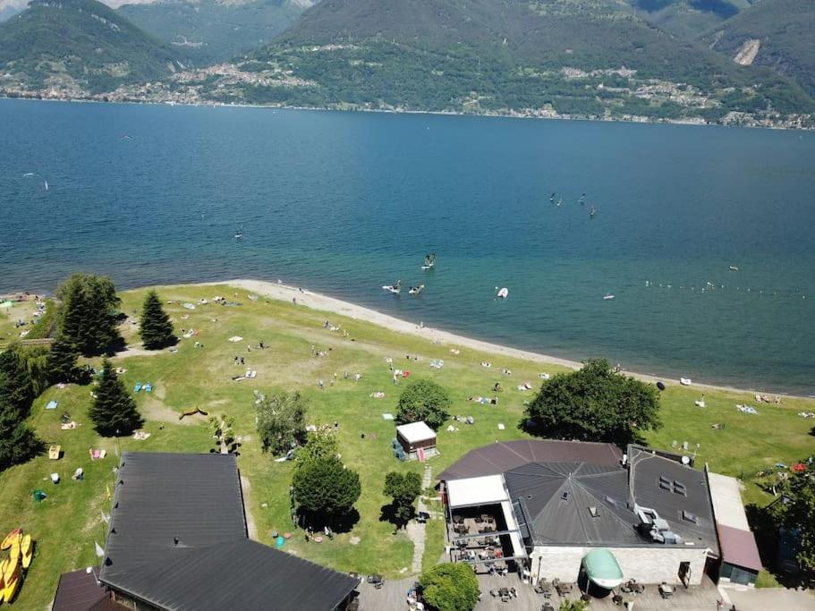 Como Lake Holiday Home Colico Bagian luar foto